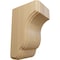 Ekena Millwork 3 1/2"W x 4"D x 6 1/2"H Capistrano Mission Corbel, Cherry COR03X04X06CPCH - alternate 1